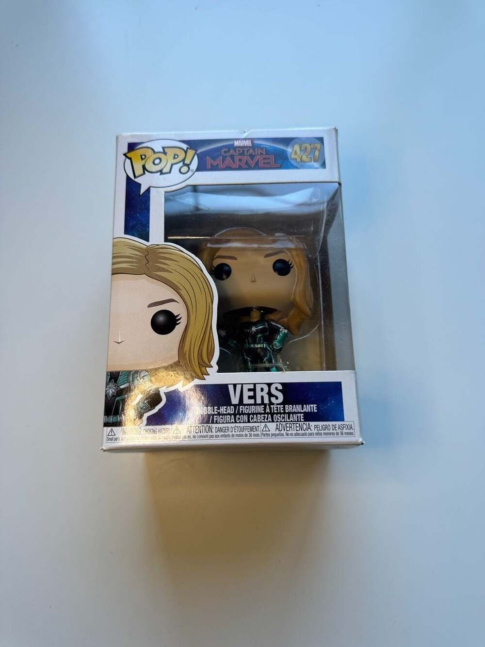 Funko Pop Marvel Captain Marvel Vers Vinyl Figure 427